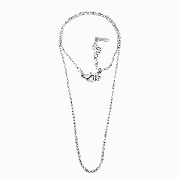 Fio bolinha em aço inox prateado