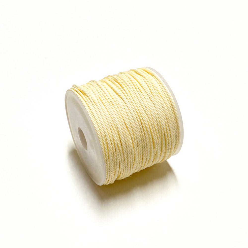 Fio Torcido Encerado 1mm creme