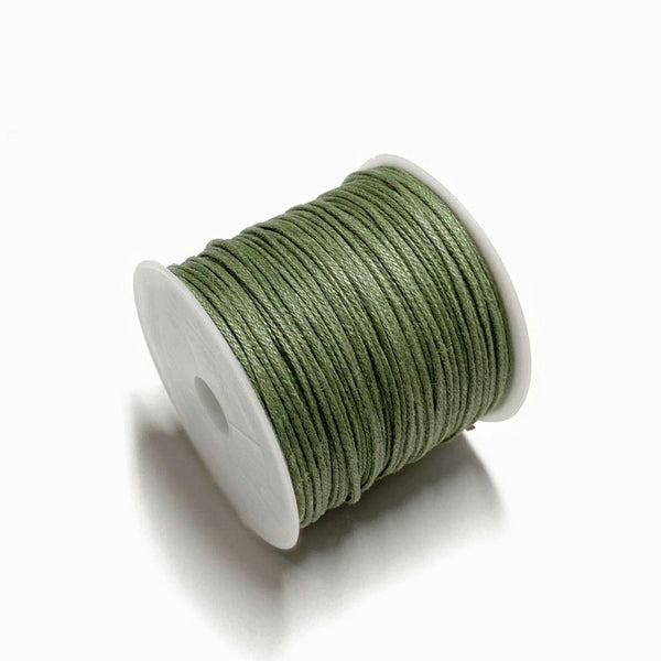 Fio de algodão encerado 1mm militar