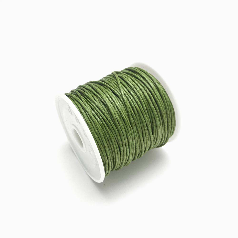 FIO DE ALGODÃO ENCERADO 1MM VERDE