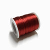 Fio de seda 2.5mm vermelho escuro