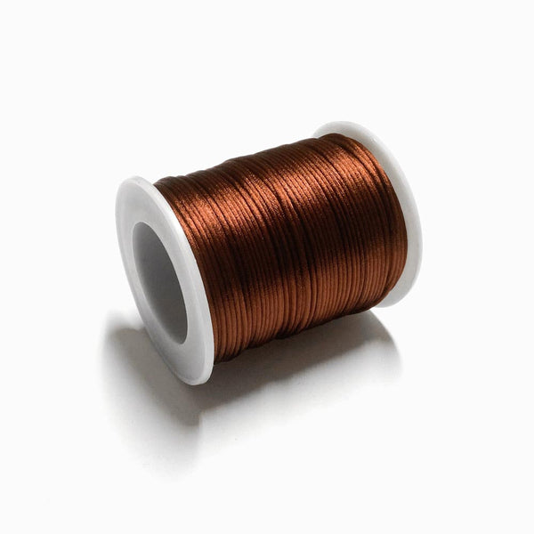 Fio de seda 2.5mm castanho