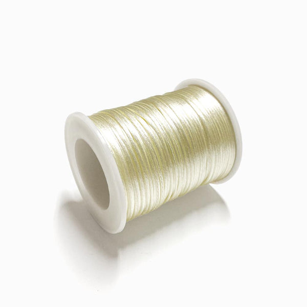 Fio de seda 2.5mm creme