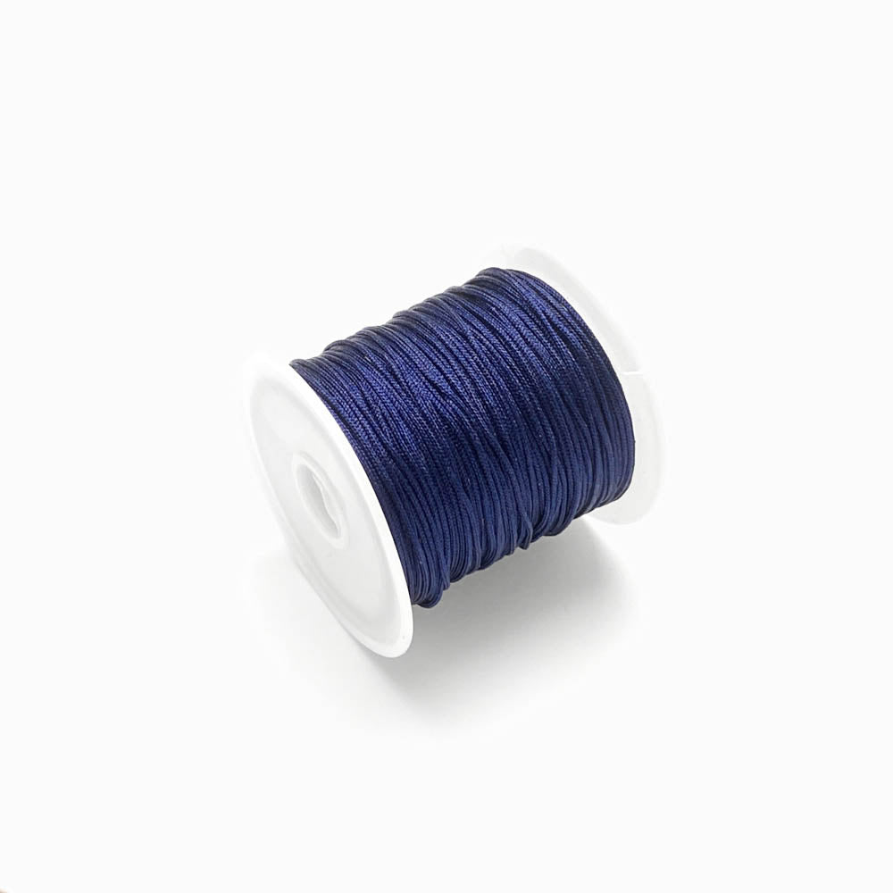 Fio sintético encerado 0.8mm azul marinho