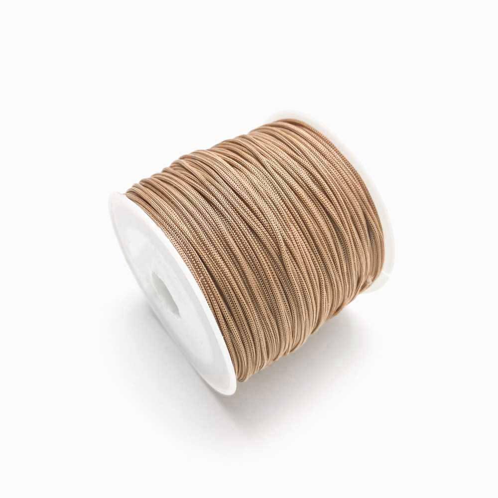 FIO DE SEDA JAPONESA 1MM CASTANHO CLARO