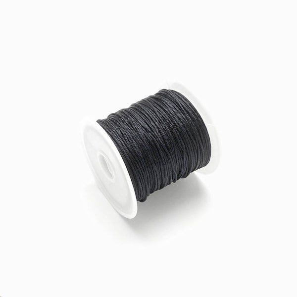 Fio sintético encerado 0.8mm preto