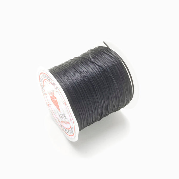 Fio elástico cristal strong 0.5mm preto