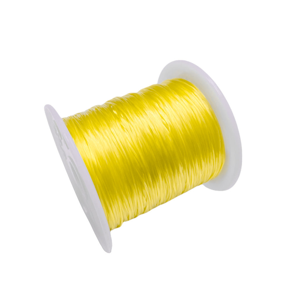 Fio elástico 1mm amarelo