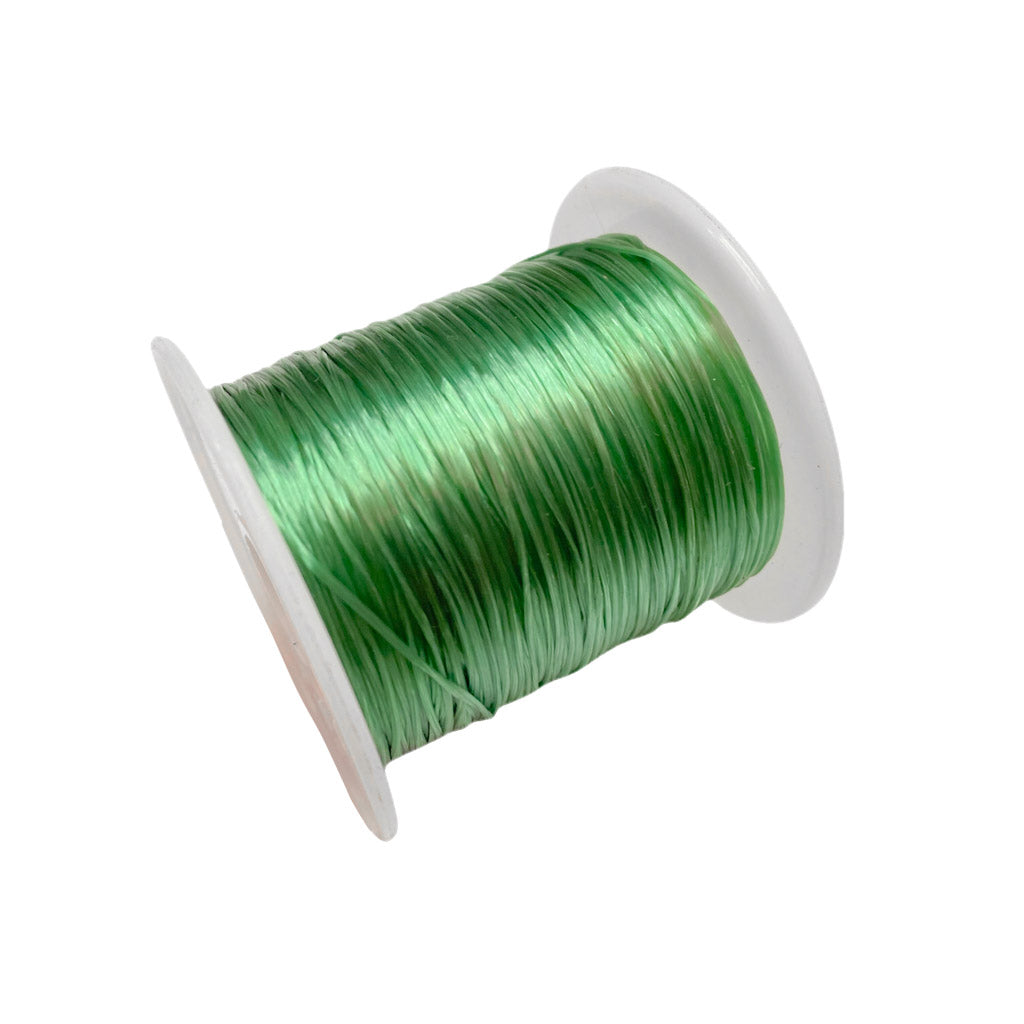 Fio elástico 1mm verde