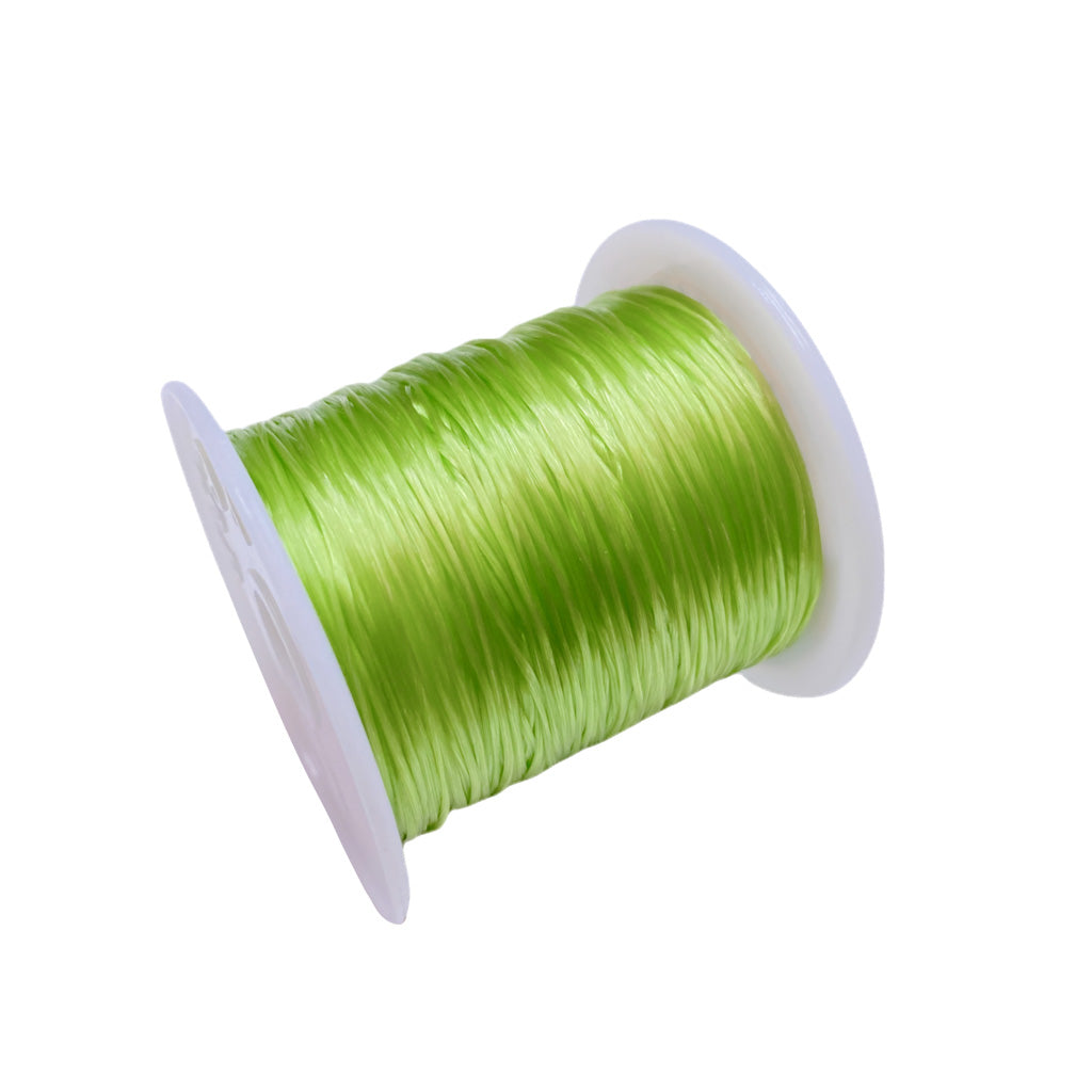 Fio elástico 1mm verde claro