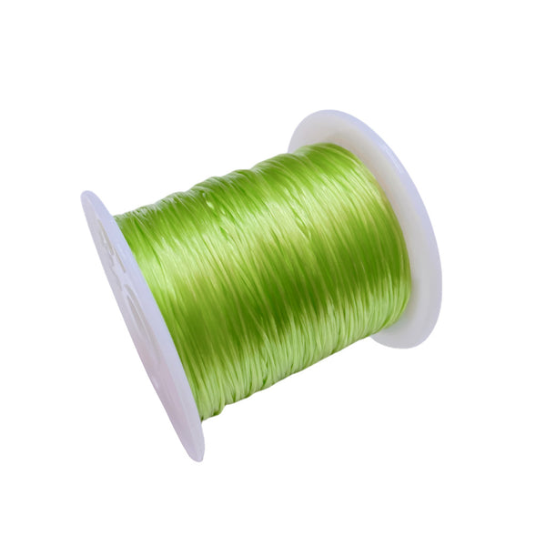 Fio elástico 1mm verde claro