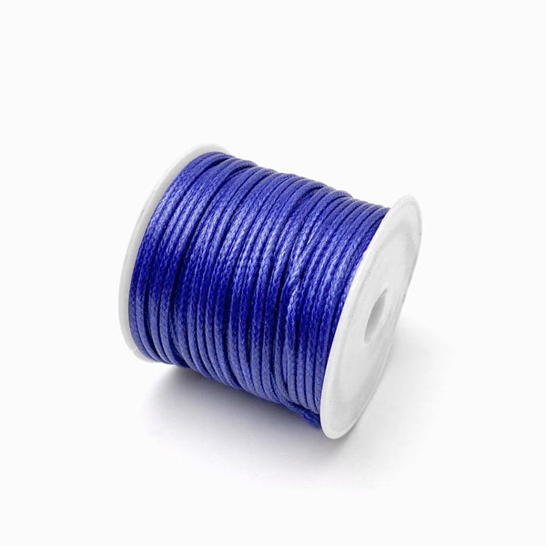 Fio sintético encerado 2mm azul marinho