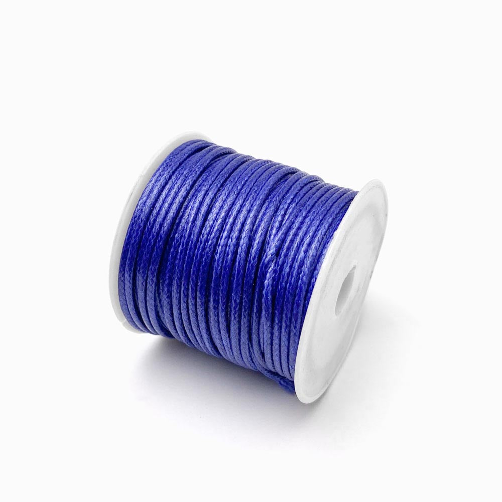 Fio sintético encerado 1.5mm azul marinho