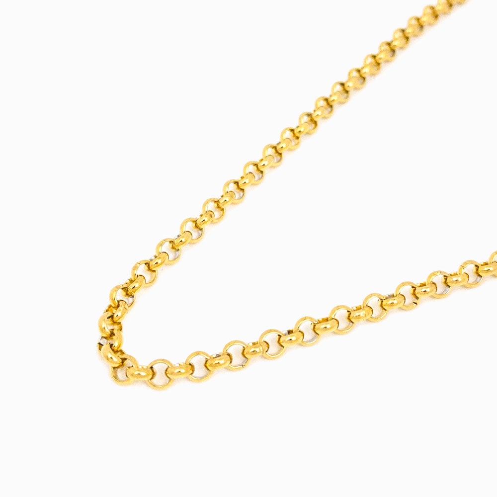 FIO ELO REDONDO AÇO INOX DOURADO