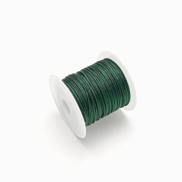 Fio sintético encerado 0.8mm verde escuro