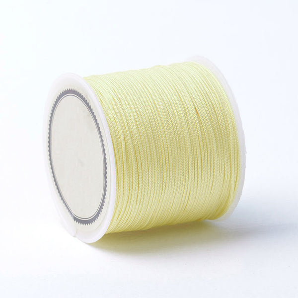 Fio sintético encerado 0.8mm creme