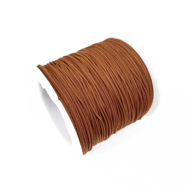 Fio de seda Japonesa 1mm castanho