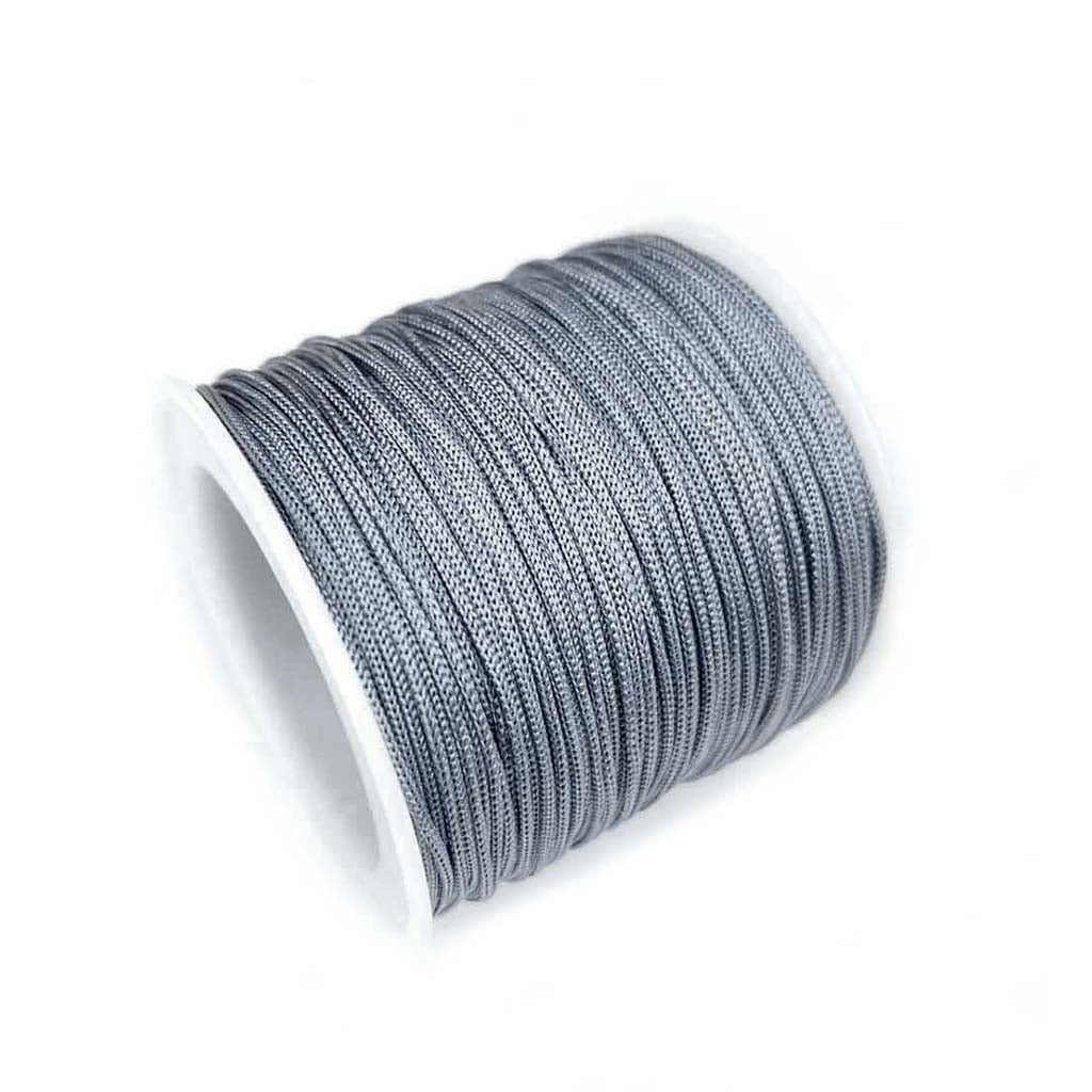 Fio de seda Japonesa 1mm cinza