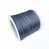 Fio de seda Japonesa 1mm cinza escuro