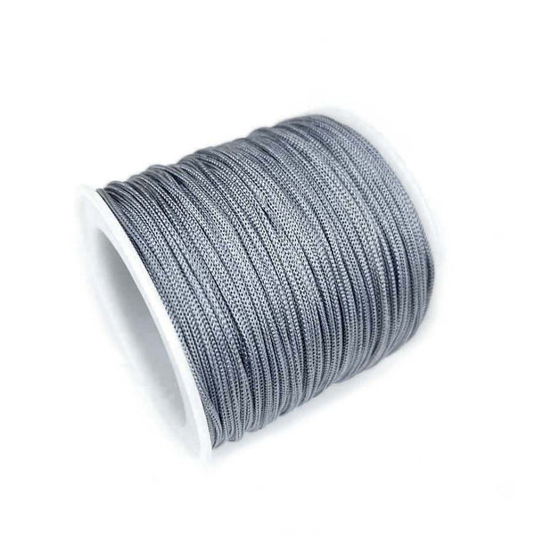 Fio de seda Japonesa 1mm cinza