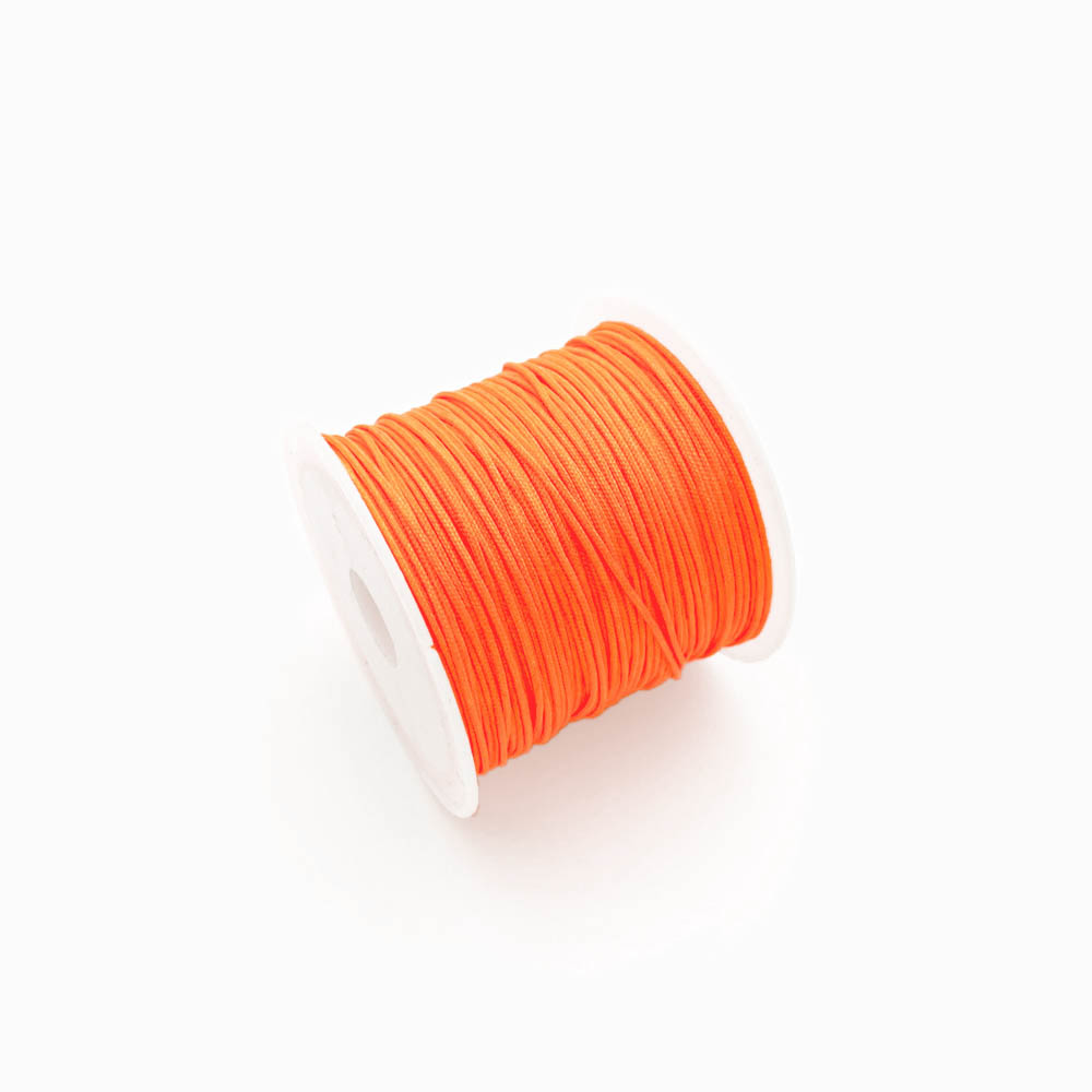 Fio sintético encerado 0.8mm laranja