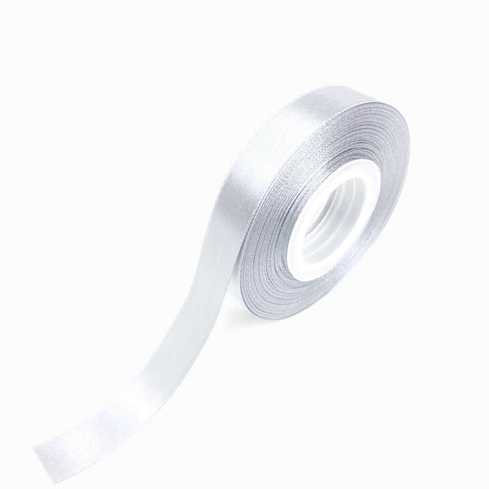 FITA DE CETIM CINZA CLARO