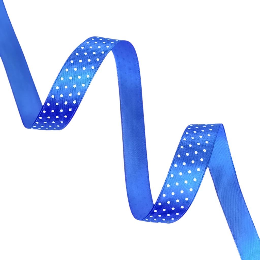 Rolo 22m Fita de Cetim Poá 38mm (12 cores)