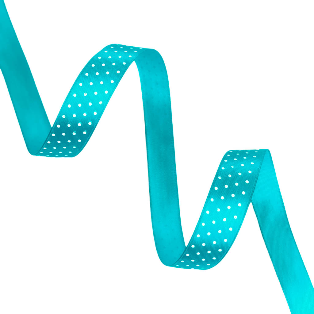 Rolo 22m Fita de Cetim Poá 10mm (17 cores)