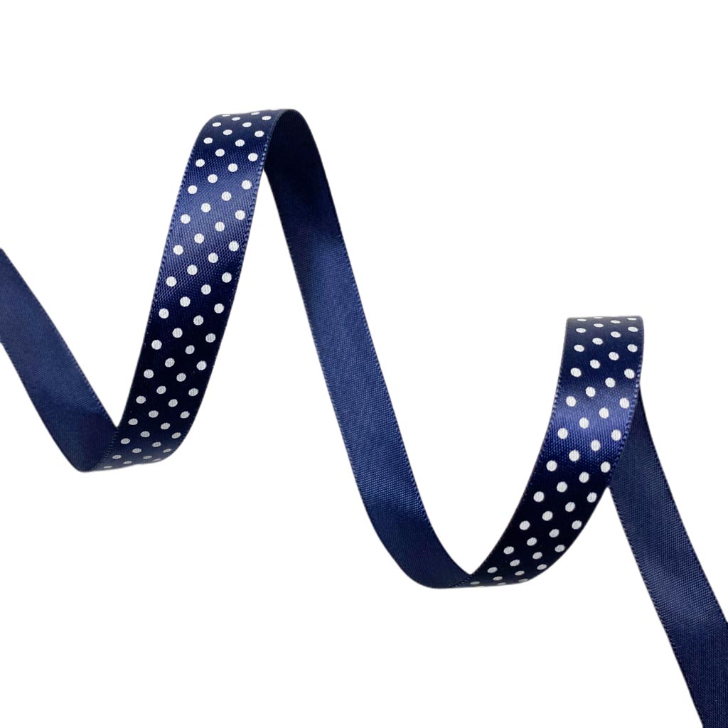 Rolo 22m Fita de Cetim Poá 25mm (12 cores)