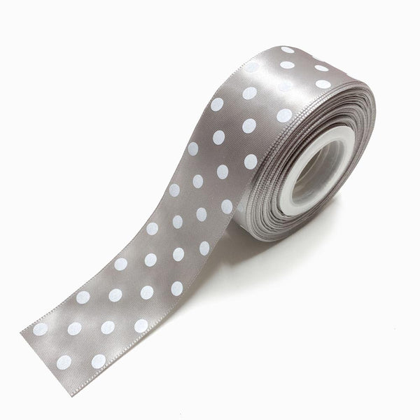 Rolo 22m Fita de Cetim Poá 38mm (12 cores)