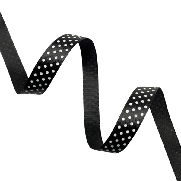 Rolo 22m Fita de Cetim Poá 25mm (12 cores)