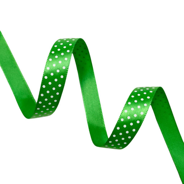 Rolo 22m Fita de Cetim Poá 10mm (17 cores)