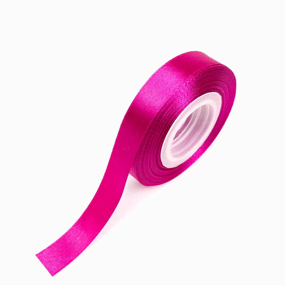 FITA DE CETIM ROSA CHOQUE