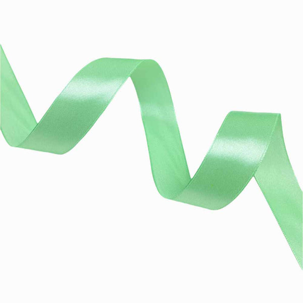 FITA DE CETIM VERDE AGUA