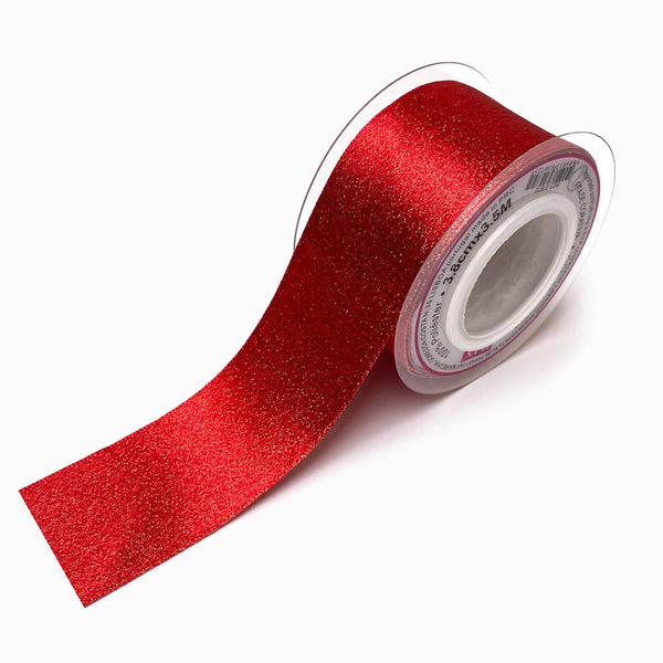 Rolo 3.5m Fita Decorativa com Brilho 15/25/38mm