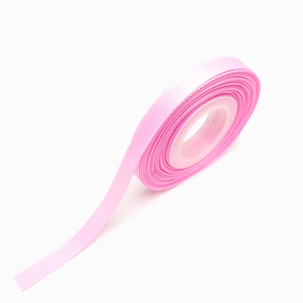 fita de gorgurão 10mm amarelo rosa bebé