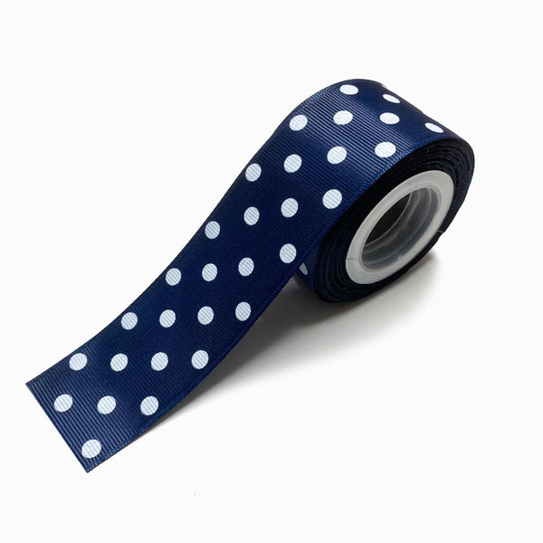 FITA DE GORGURÃO POÁ 25MM AZUL MARNHO