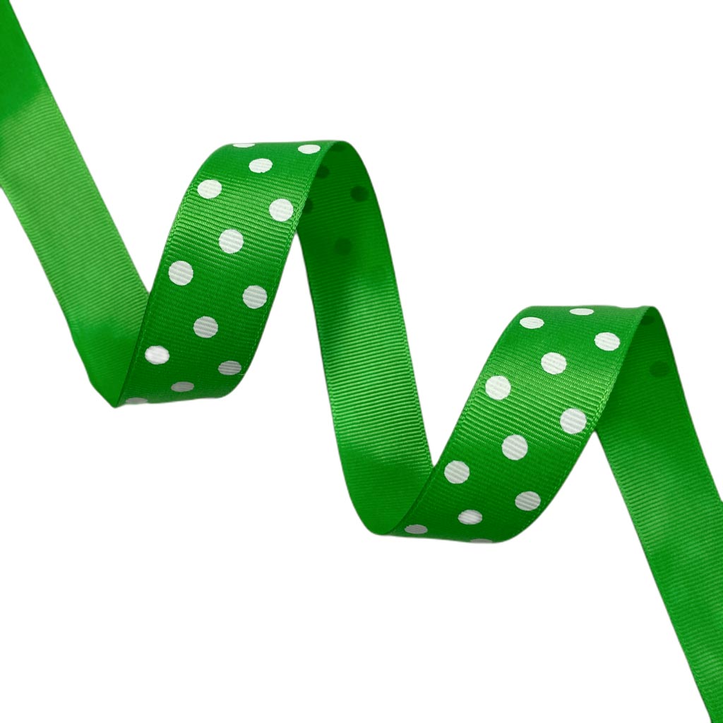 FITA DE GORGURÃO POÁ 25MM VERDE BANDEIRA