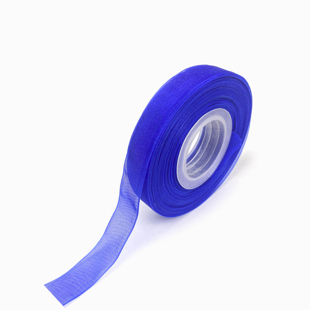 ROLO FITA DE ORGANZA AZULÃO