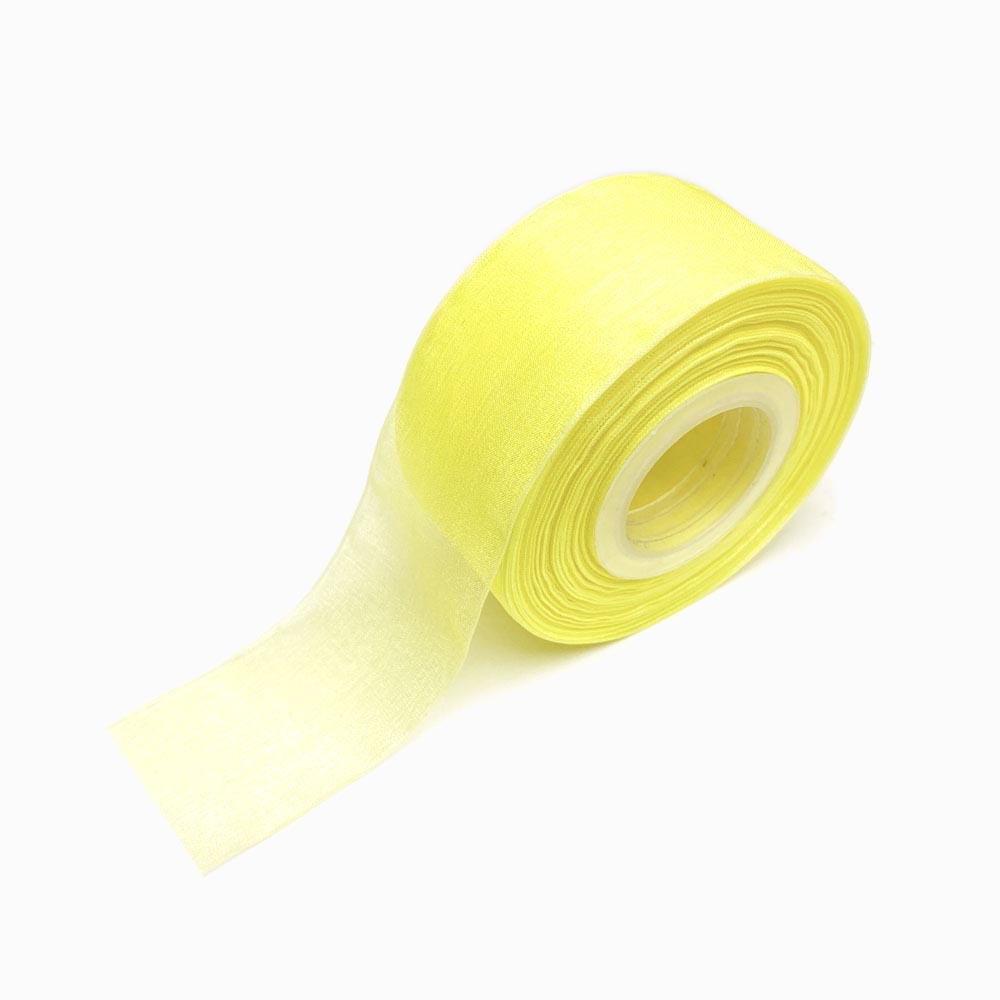 FITA DE ORGANZA 38MM AMARELO