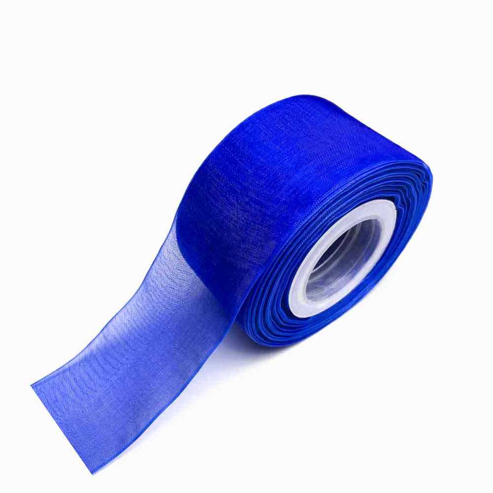 FITA DE ORGANZA 38MM AZULÃO
