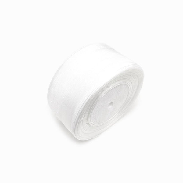 FITA DE ORGANZA 38MM BRANCO