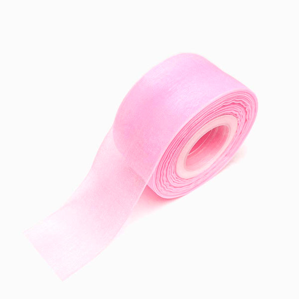 FITA DE ORGANZA 38MM ROSA BEBÉ
