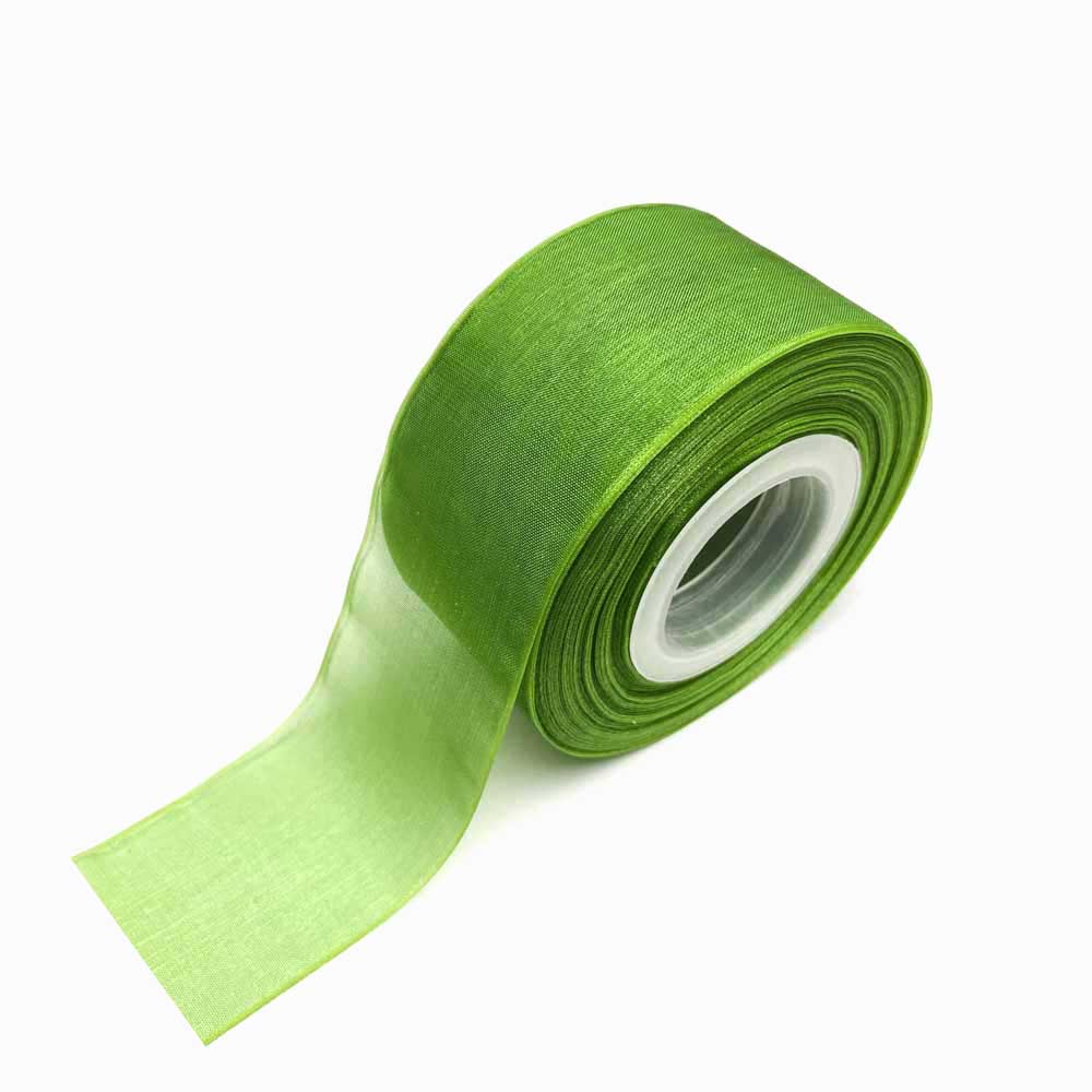 FITA DE ORGANZA 38MM VERDE