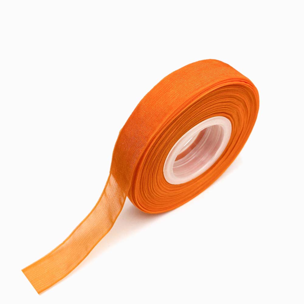 FITA DE ORGANZA LARANJA