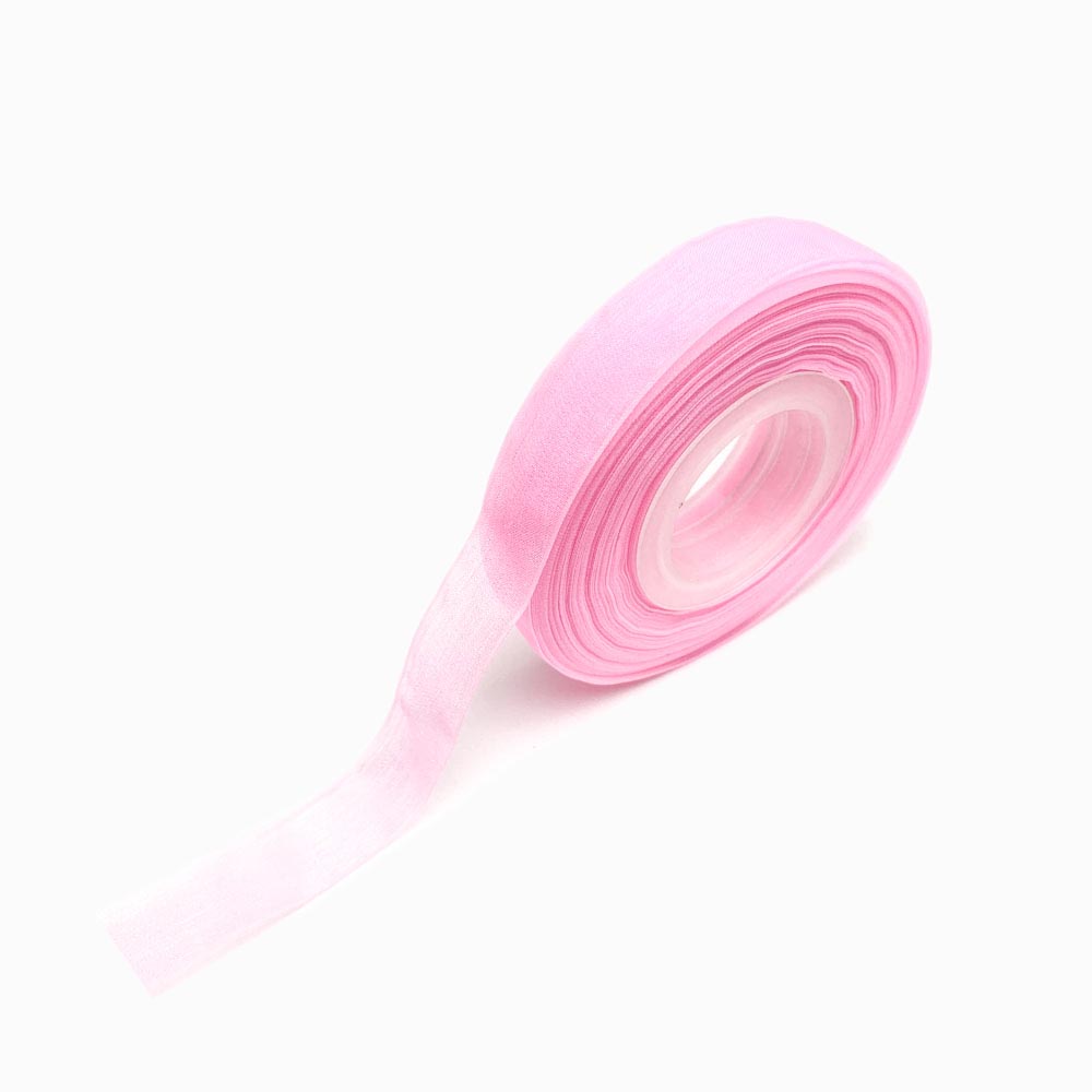FITA DE ORGANZA ROSA BEBÉ