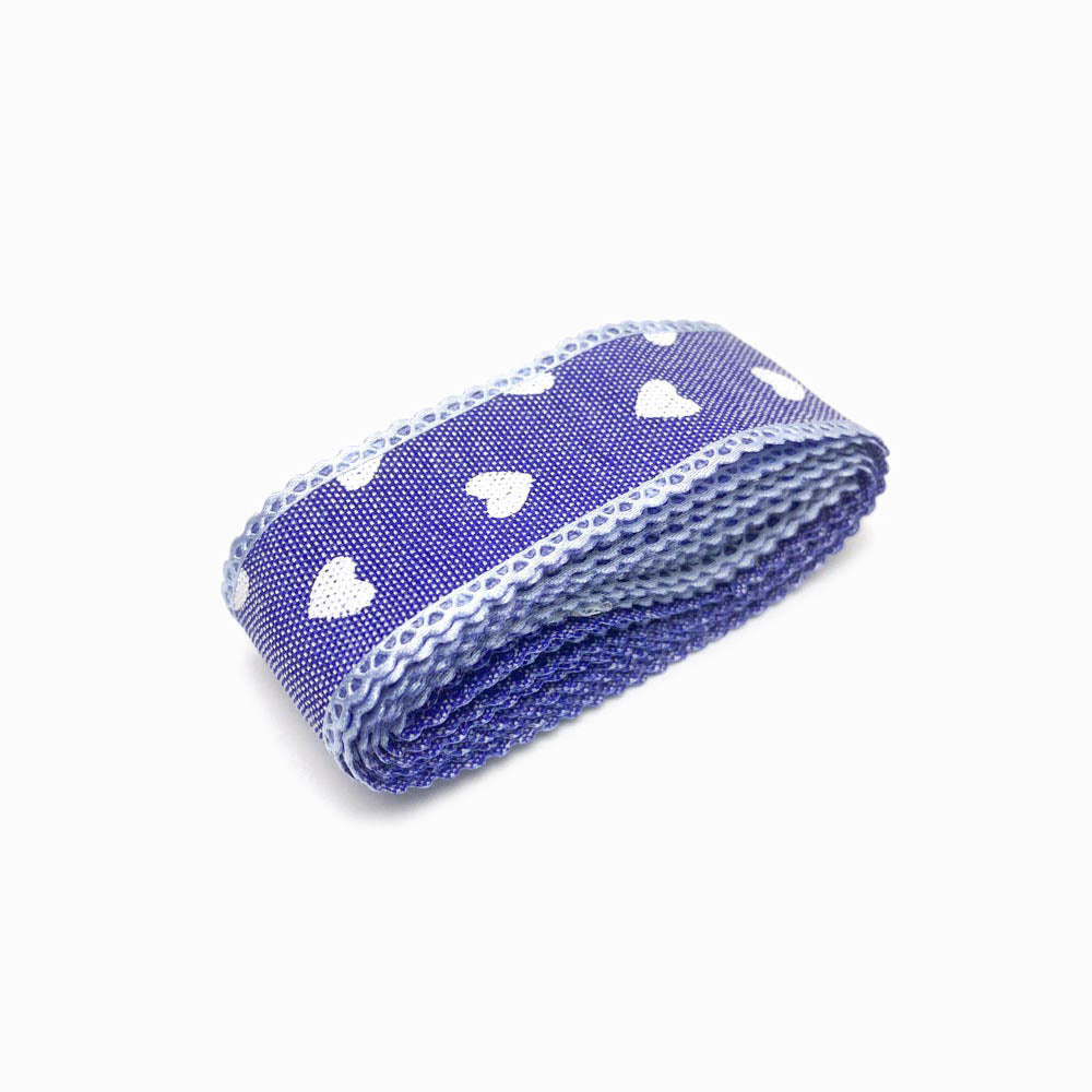 Fita de tecido estampado 25mm