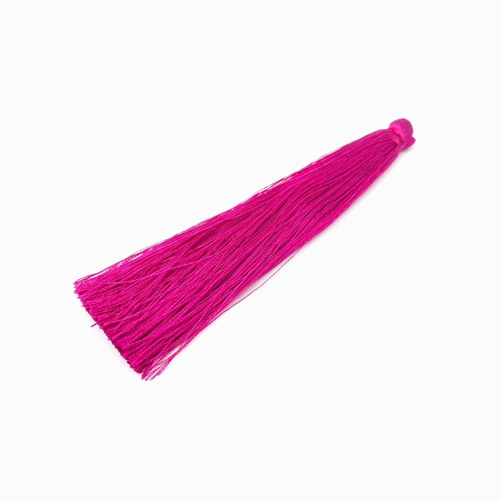 Pack 2 Franja/Borla de Seda 12cm