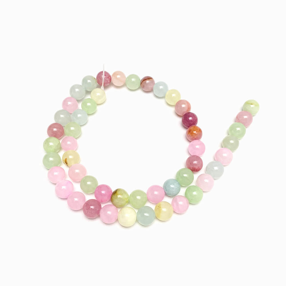 Fiada Contas Jade Afeganistão Mix 8mm