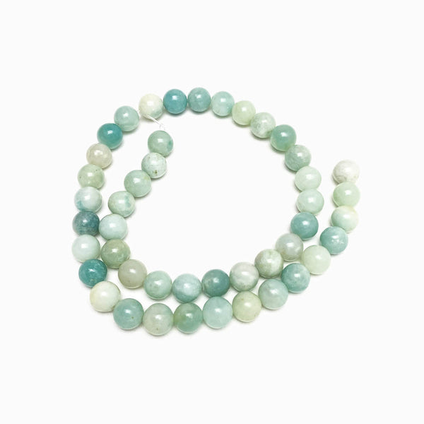 Fiada Contas Amazonita 8mm - Classe A
